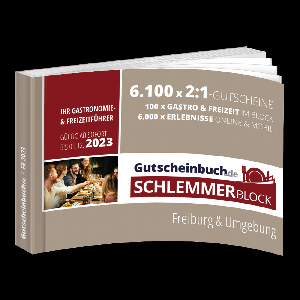 Gutscheinbuch.de Schlemmerblock Freiburg & Umgebung 2023